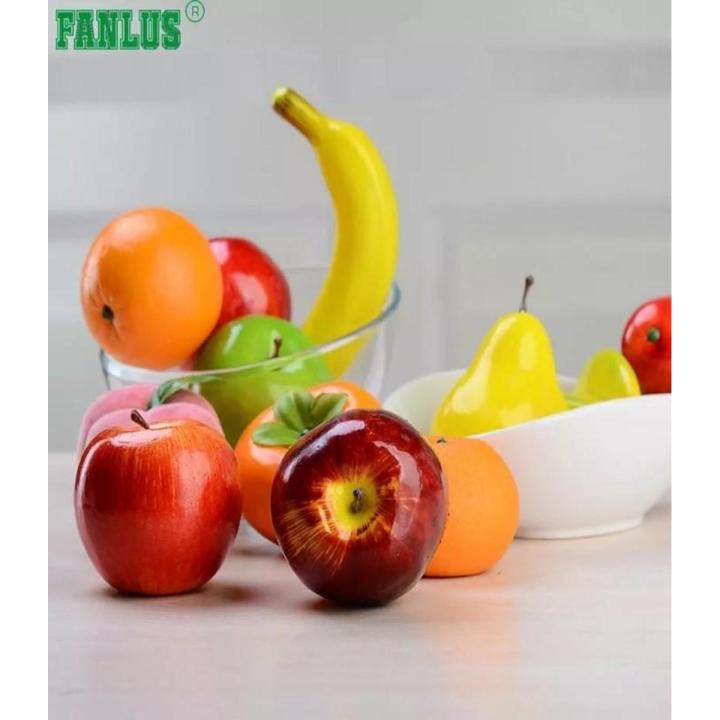 12 Pice Fruit Home House Kitchen Party Decoration Artificial Lifelike Simulation
