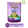 Bona Papa SUPER Baby Diaper XL Size - 50pcs Pack (MagicTape). 