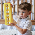【ETOP】 My First Find and Match Matching Easter Eggs 12pcs Set with Yellow Eggs Holder - STEM Toys Educational Toy for Kids and Toddlers to Learn About Shapes and Colors Easter Gift for kids. 