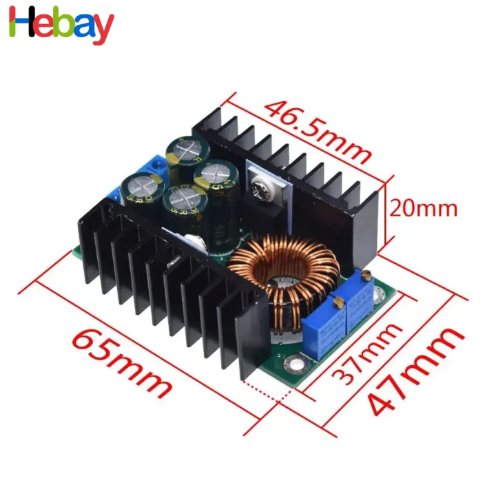 XL4016%20300W%209A%20Adjustable%20DC-DC%20Buck%20Converter%205%E2%80%9340V%20to%201.2%E2%80%9335V%20Voltage%20Regulator%20Module%20-%20Image%202