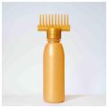 Hair Oil Comb Applicator bottle with Extra Sealing Cape,Root Comb Applicator for Hair Coloring, Shampoo, Oiling, Dye and Scalp treatment for Salon. 