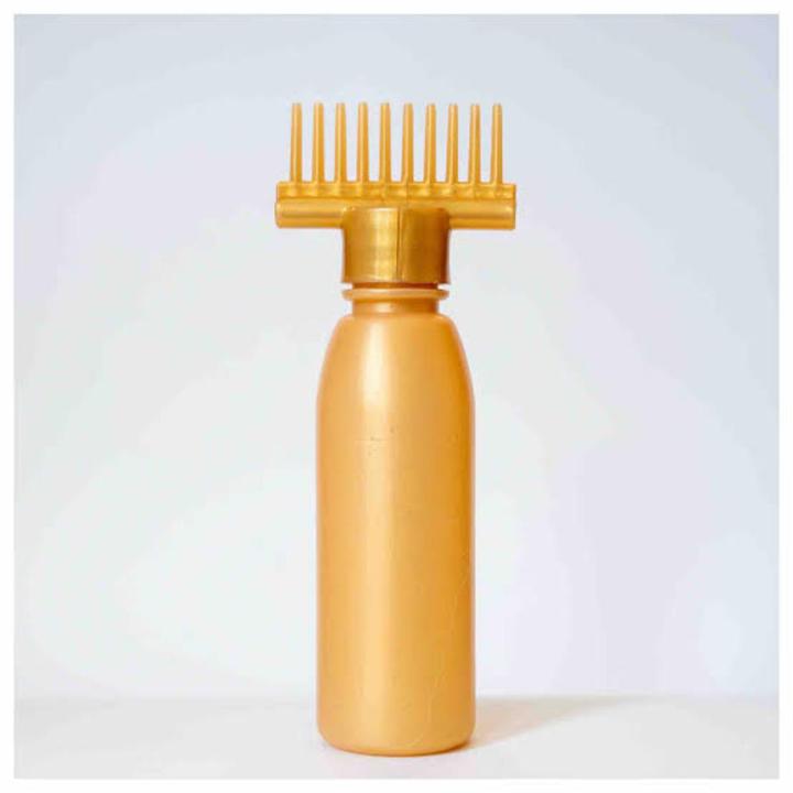Hair Oil Comb Applicator bottle with Extra Sealing Cape,Root Comb Applicator for Hair Coloring, Shampoo, Oiling, Dye and Scalp treatment for Salon