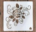 3pcs Different Designs Reusable Flower & leaves DIY Painting Emboss Art Craft Scrap booking Cards Album Stencil For Wall Decor size 25x20cm. 