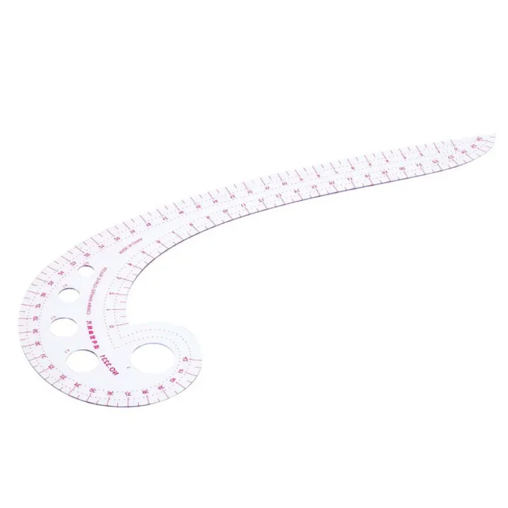 Comma Shaped Ruler Transparent Comma Shaped Designers Curve Ruler for Dressmaking Tailor ...