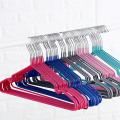 pack of 10 clothe hangers Stainless Steel hangers Twisted Lines Hanger for heavy coats Shirts genuine Heavy Duty Standard Suit Hangers strong hangers. 