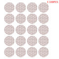 100Pcs Self-adhesive Foam Press Seal Cap Liners Cosmetic Bottle Gasket Seals Pad. 