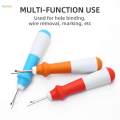 Seam Ripper Lightweight Sewing Thread Remover Rubber Handle Stitch Unpicker. 