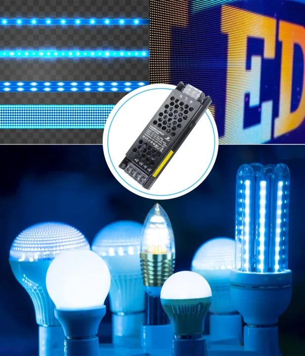 DUSKTEC%20LED%20Driver%2012V%20100W%20LED%20Transformer,%20Slim%20LED%20Power%20Supply%208.33A,%20AC%20240V%20to%2012V%20DC%20Constant%20Voltage%20Adapter,%20for%20LED%20Strip%20Light%20Cabinet%20Lights%20G4%20MR11%20MR16%20LED%20Bulbs%20-%20Image%206