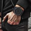 Arabic Aura Latest 2025 Watch for Men Boys| Matt Black Arabic Aura Watch for Men Women| Butterfly Clasp High Quality Watch. 