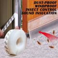 1M Flexible Door Bottom Sealing Strip Mosquito and Mouse Kitchen Stopper, Wind Dust Blocker, Water Proof, Wind Proof Sealer Stopper Twin Door Decor Protector Doorstop Draft Dodger Gap Blocker and Wind Blocker. 
