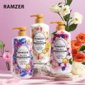 RAMZER Perfume Shower Gel Whitening Body Wash Lasting Fragrance Refreshing Moisturizing 500ml. 