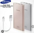 SAMSUNG POWER BANK 10000 mah Lithium Battery  FAST CHARGING SUPPORT POWERBANK Actual MAH is 10000 MAH. 