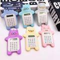 Green forest Mini Calculator Lovely Easy Carry Digital Display Cute Calculator. 