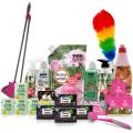 (Pack of 14) WBM Family Daily Care Essentials | Foaming Hand Soap, Shampoo, Body Lotion, Hand Wash Refill, Household Wipes, Body Wash, Dish Washing Brush, Dish Wash Gel, Toilet Roll, Duster, Facial Tissue, Bath Ball, Broom, Sponge Scourer. 