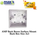 AMP Back Boxes Surface Mount Back Box. 