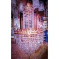 New 6 Light Crystal Fanos  chandelier 32 inch Length 24 inch width for Ceiling Light ceiling lamp with 6 bulb. 