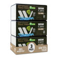 (Pack of 3) WBM Facial Tissue Paper Rose Fragrance - 400s (2 Ply)  Super Soft Tissue Box Made with 100% Wood Pulp. 