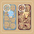 【AmbitionmA】Cartoon P-Pokemon Soft Silicone Case For Samsung Galaxy S23 S22 Ultra S21 S20 FE S10 Plus Note 20 10 9 A14 A24 A34 A54 Cover. 