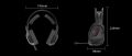 Bloody MR-575 RGB Gaming Wireless Headset - Black, 100 % Original with High Packaging Material. 
