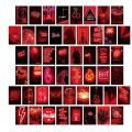 50  Red your Design poster Aesthetic Posters Wall Collage Kit--Set of 50 Pictures, 4x6 inch ，These modern wall decor You Could Create Your. 