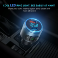 Car FM Transmitter USB QC 3.0 Quick Charge Mobile Charger  Bluetooth 5.0 (VicTsing). 