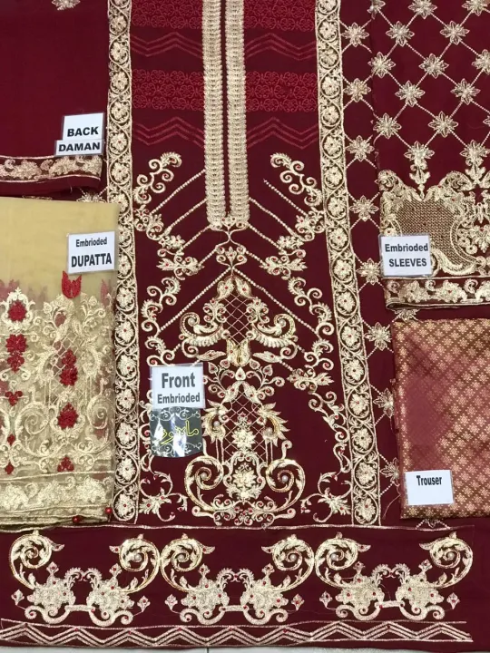 Unstitched%20Chiffon%20Embroidered%20Suit%20For%20Women%20-%203%20Piece%20-%20Image%205