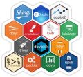 10 / 15 Pcs Data Science Sticker Pack – AI, Machine Learning, Tech Vibes – Laptop Stickers, Stickers, Decals, Mobile Stickers. 