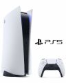 Playstation 5 Disc Version PS5 Console - 4K-TV Gaming, 120Hz 8K Output, 16GB GDDR6, 825GB SSD, WiFi 6, Bluetooth 5.1.. 