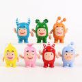7pcs/set Oddbods Pvc Figures Toys Desk Decoration Dolls Cartoon Kawaii For Kids Children. 
