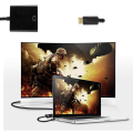 Display port to HDMI Adapter Dp( Port) Male to HDMI Female Converter - Black. 