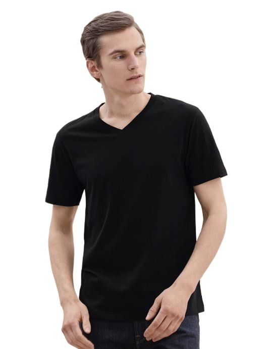 V NECK T SHIRT