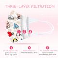 20PCS KF94Face Mask For Kids KF94 Korean Children's Masks 3D Design Protective Kn95 Grade Children's Mask. 