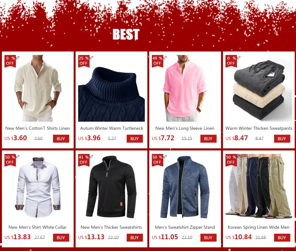 New Men's Cotton Shirts Linen Casual Long Sleeve Button Down New Men's Cotton Shirts Linen Casual Long Sleeve Button Down