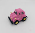 CARS THEME RING HOLDER IN VELVET BABY PINK COLOR. 