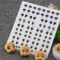 1 Sheet Cute Cartoon Eyes Stickers Anime Doll Doll Face Organ Stickers Clay Decals DIY Doll Accessories Sculpture Tools. 