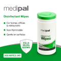 Medipal Disinfect Wipes Pack of 200. 