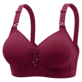 Best Purchasing Plain Foam Padded Bras adjustable Straps Non Wired Think Soft Plain Foam Bra Soft Push up Bra for B and C D Cups in Random Styles and Colors Black Pink Skin Red Blue and Beige All Size From 34 To 50 Are Available Comfort all day For Girls. 