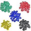 Set of 100 Round ID Number Labels Door Key Tags 1-100 Colored Number Sign 1.38'' New Dropship. 