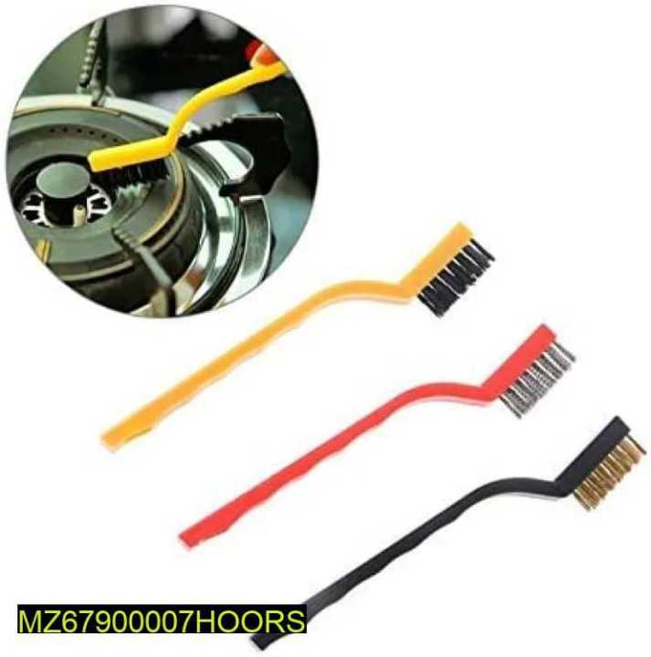 Mini Wire Brush Set, Pack Of 3