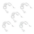 5X White Lamp Cord W Dimmer Switch AC 250V/110V US Plug. 