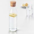 IKEA Carafe with Stopper Glass Carafe with Stopper Glass Carafe with Cork Lid. 