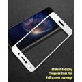 Full Screen Color Glass For Huawei Y7 Prime - White. 