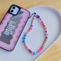 Phone Chain Wholesale Price Heishi Beads Mobile Charm Cell Phone Straps for Phone Case Telephone y2k Accessories. 