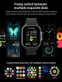 Airpods with watch | 2.01" HD Screen watch | 2 in 1 Bluetooth Calling Fitness Watch with 100+ Sports Modes for Men & Women. 