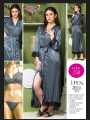 3 Piece lingerie Gown+Bra+Panty. Stuff=Silk -5 Colors -Free Size. 28 To 42 Breast Size Easily Wear. 