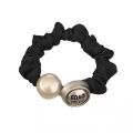 Low ball hair ornament pearl high-end head rope female high-end sense letter hair rope tie hair rubber band scrunchie headdress. 