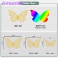 Amamia 3D Stickers Clear Texture Realistic 3D Pattern Butterfly Wall Stickers. 