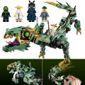 Phantom Ninja Building Blocks Ninja Raiden Dragon 522Pcs +4 Ninjas Toy Gift Kids. 