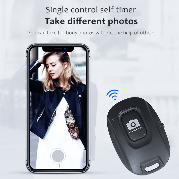 Camera%20Remote%20Professional%20Shutter%20Button%20Wireless%20Bluetooth%20Compatible%20With%20iOS%20And%20Android%20Devices%20Smart%20phones%20Black%20-%20Image%204