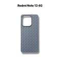 Redmi Note 13 4G Back Cover Soft Puffer Down Jacket Camera Protection Phone Case. 
